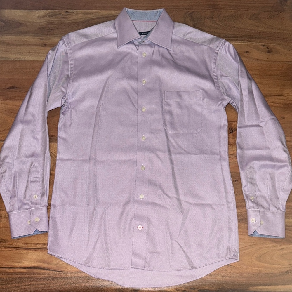 Men's Paul Betenly Classic Fit Lavender Dress Shirt